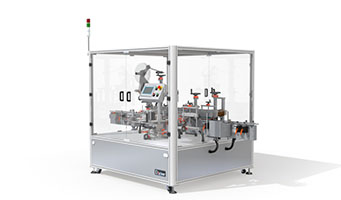 Top of Carton, Diagonal Sealing Automatic Labeller